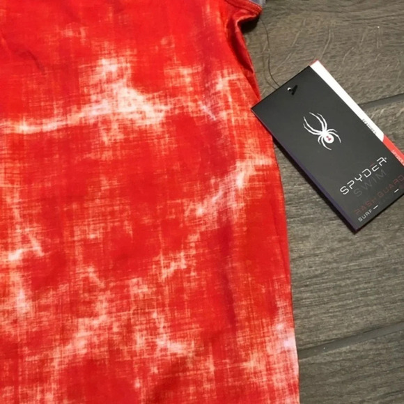 Mens large- spyder swim rash guard top - Picture 2 of 5